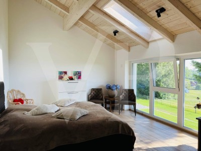 Modernes Landhaus in Alleinlage und herrlichem Ausblick