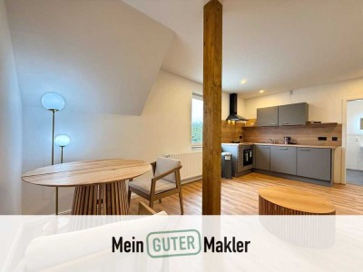 All-Inklusive Miete: Helles Wohnen mit Balkon: Möblierte 2-Zimmer-Wohnung in ruhiger Lage