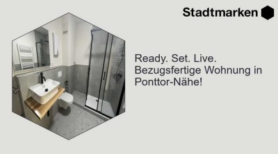 Sanierte Wohnung inklusive moderner Einbauküche
