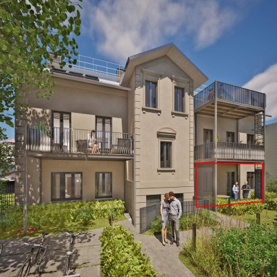 GG5 - BESTPREIS FÜR TOPQUALITÄT - TOP 2 - Sonnige Terrassenwohnung in revitalisiertem Altbau