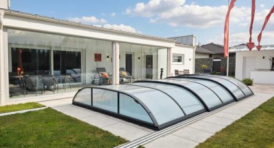 Moderner Premium-Bungalow mit Salzwasserpool und hochwertiger Ausstattung