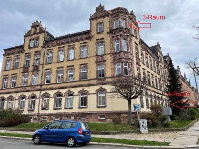 Schöne Aussichten! 3 Zimmer im Dachgeschoss! Gasheizung mit Wärmepumpe. Mit Einbauküche!