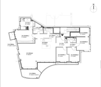 zauberhaftes Penthouse -  Dörpfeldstr. 53 a, 22609 Hamburg ,