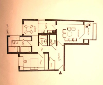 Exklusive 3-Zimmer-Wohnung mit Balkon und EBK in Bad Mergentheim