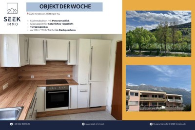 Objekt der Woche ! Lichtdurchflutete DG-Wohnung mit Panoramablick &amp; Tiefgaragenbox