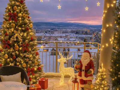 Seltener Wohntraum mit Südwest-Balkon und Weitsicht