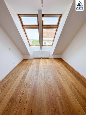 Sonnige 2-Zimmer Dachgeschoßwohnung mit Klimaanlage Nähe Elterleinplatz