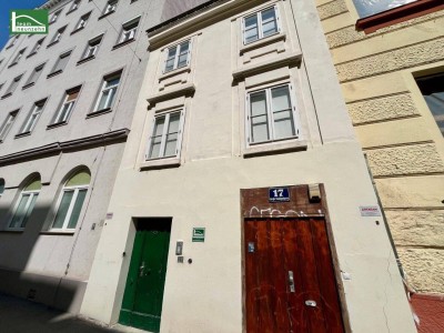 Rarität im Barock-Häuschen - Charmante Altbau-Dachgeschoss-Maisonette-Wohnung Nähe Augarten! Neben der U2! Wohngenuss auf 3 Ebenen mit Terrasse!