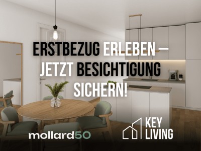 ++NEU++ Exklusiver Erstbezug: Luxuriöse 4-Zimmer-Dachgeschosswohnung mit Terrasse - Mollardgasse 50