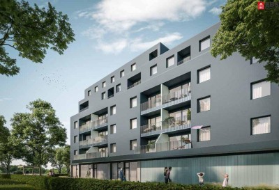 Nach Rücktritt: noch 1 Wohnung verfügbar: Erstbezug - NEUBAU: Wohnen in der Fanny-von-Lehnert-Straße im Zentrum von Salzburg