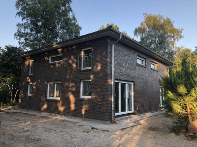Neubau, KFW 40+, Toskana-Haushälfte