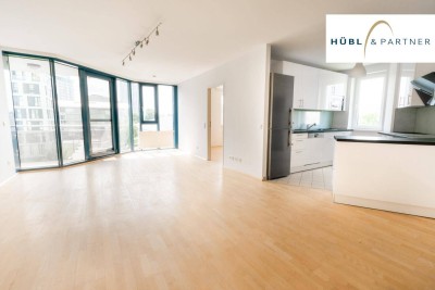 Wunderschöne 3 Zimmer Wohnung mit Loggia und Weitblick | Hallenbad, Sauna, Fitnessraum im Haus inkl.