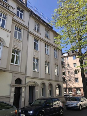 Erstbezug nach Renovierung:  1 - Zimmer Erdgeschoss Wohnung im Frankenberger Viertel