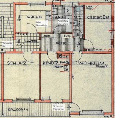 Helle 4-Zimmer-Wohnung mit Balkon in Speyer