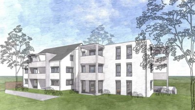 Zentrumsnah! Barrierefreie 2,5-Zimmer-Neubau-Eigentumswohnung mit Balkon