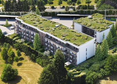 Westseitige Erstbezugswohnung mit großen Balkon