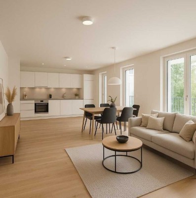 Sanierte 5-Zimmer-Wohnung mit Balkon, Einbauküche & 118 m² Wohnfläche