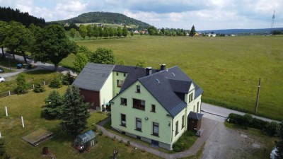 Schönes Anwesen in Bärenstein am Waldesrand mit Bergblick!