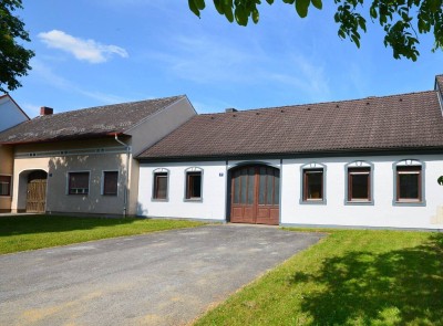 Einfamilienhaus - Streckhof mit großem Nebengebäude