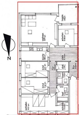 Großzügige 5-Zimmer-Wohnung im 4. OG mit Balkon in Alterlangen