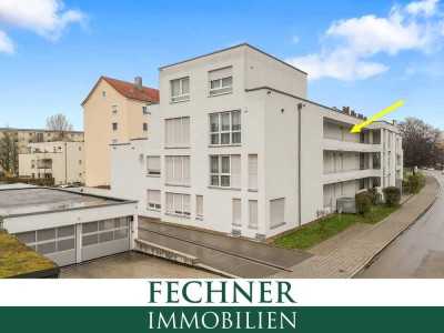 Zentrumsnah! Teilmöbliertes Apartment inkl. EBK, Tiefgaragenstellplatz & Aufzug, sofort verfügbar!