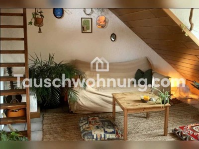 Tauschwohnung: 1(,5) Dachgeschosswhg gegen 2-3 Zimmer Whg