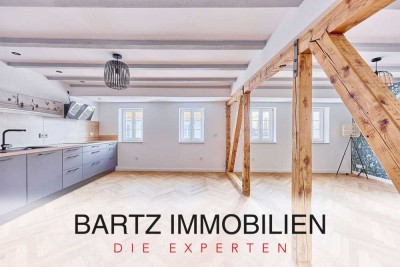 Herzstück: Schicke 3-Zimmer-Wohnung im modernisierten Fachwerkhaus
