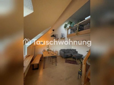 Tauschwohnung: Tauschen Maisonette Wohnung gegen 2ZiWo +Balk. Zentral