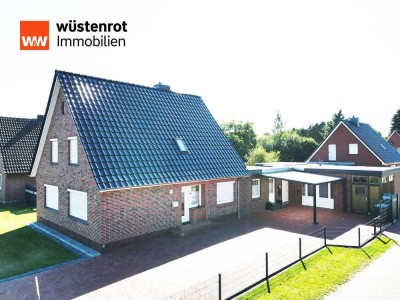 Modernisiertes Einfamilienhaus mit Charme in Papenburg. 
7 Zimmer, 2 Bäder, Gäste WC, ca.154 m² Wfl