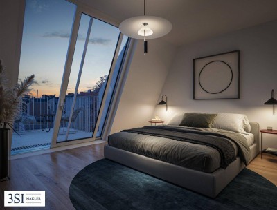 The Temptation: 3-Zimmer-Erstbezug mit Balkon - Nähe Kutschkermarkt