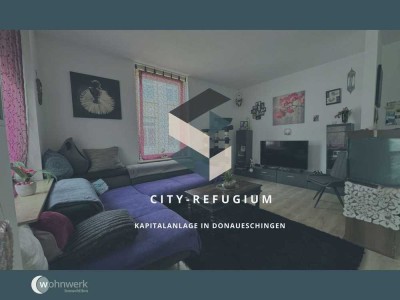 City-Refugium: Solide Kapitalanlage mit Stellplatz – renoviert, vermietet, zentral in Donaueschingen