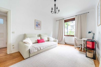 2-Zimmer-Erdgeschosswohnung mit Gartennutzung in Eppendorf!