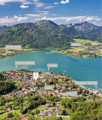 Quartier Tegernsee Großzügige Obergeschosswohnung mit Blick ins Grüne