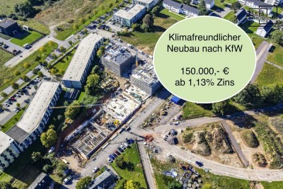 B&B Immobilien: Exklusives Penthouse mit Dachterrasse-Attraktive KfW-Förderung ab 1,13% Effektivzins