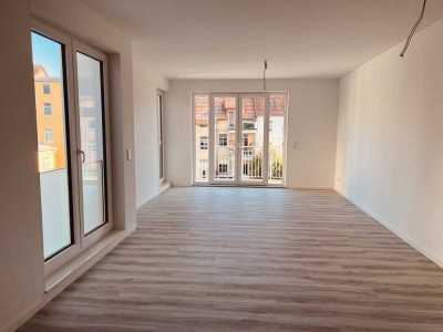 Barrierefreie 3-Raumwohnung mit Terrasse, Einbauküche und Abstellraum