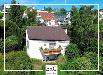 Traumlage im Dachswald mit unverbaubarem Fernblick - Einfamilienhaus mit Einliegerwohnung