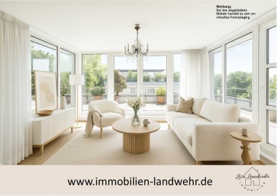 Wohntraum über den Dächern von Bensberg - Penthouse mit Fernsicht!