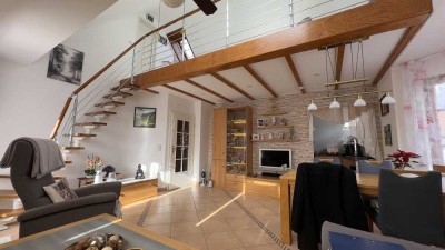 Traumhafte 3,5 Zimmer-Maisonetten-Wohnung mit Tiefgarage im Herzen von Fellbach