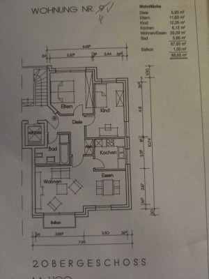 Attraktive 3-Zimmer-Wohnung mit gehobener Innenausstattung mit Balkon in Castrop-Rauxel