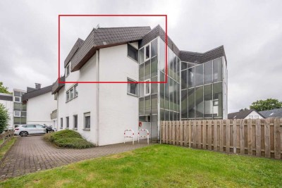 Charmante Dachgeschosswohnung in Kierspe mit Südbalkon & modernisiert