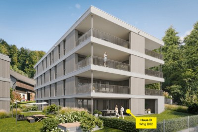 4-Zimmerwohnung mit Garten | B02