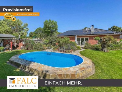 *Reserv.* Attraktiver Bungalow mit Pool und traumhaftem Grundstück in bester Lage von Stendal!