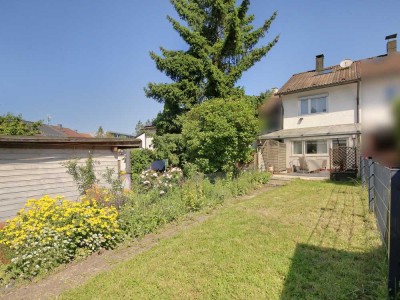Idyllisches Wohnen: Reihenmittelhaus mit großem Garten