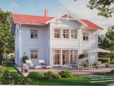 5 min vom See - ein Traum vom SCHWEDENHAUS inkl. ca. 1000 m² GRUNDSTÜCK