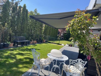 WUNDERBARER GARTEN MIT GROßER SONNENTERRASSE*HOCHWERTIGE AUSSTATTUNG*SCHÖNE WOHNLAGE*