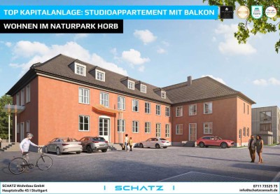 TOP KAPITALANLAGE: STUDIO-APPARTEMENT mit Balkon im Naturpark Horb