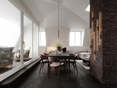 Top Lage Westend+Dachgeschossausbau+West Loggia+Erstbezug