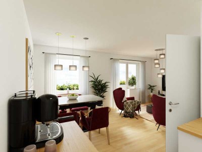 Ruhige Lage / Balkon / Helle Wohnung