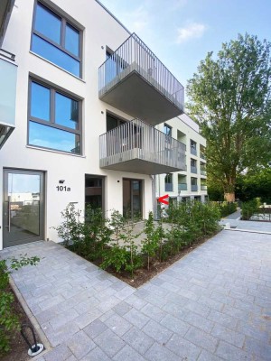 Erstbezug in attraktiver 1–Zimmer Wohnung barrierefrei im Wohnquartier "Wedeler Tor"
