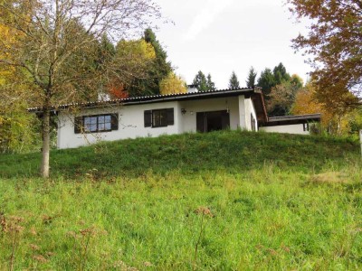 Wochenendhaus auf der Rusel in sehr sonniger Waldrandlage mit Fernsicht
